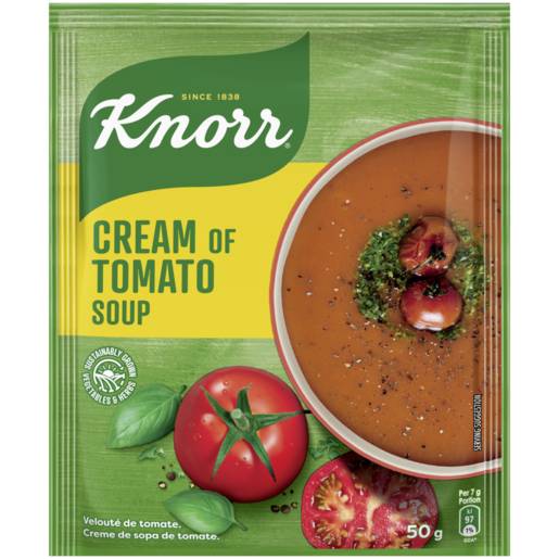 Knorr Cream Of Tomato Thickening Soup 50g